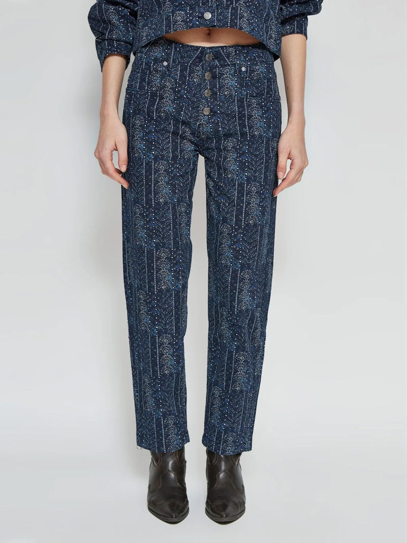 PANTALÓN MUJER PEPE JEANS ALGODÓN PRINT - 2