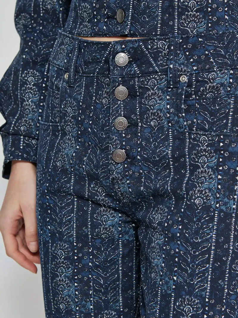 PANTALÓN MUJER PEPE JEANS ALGODÓN PRINT - 4