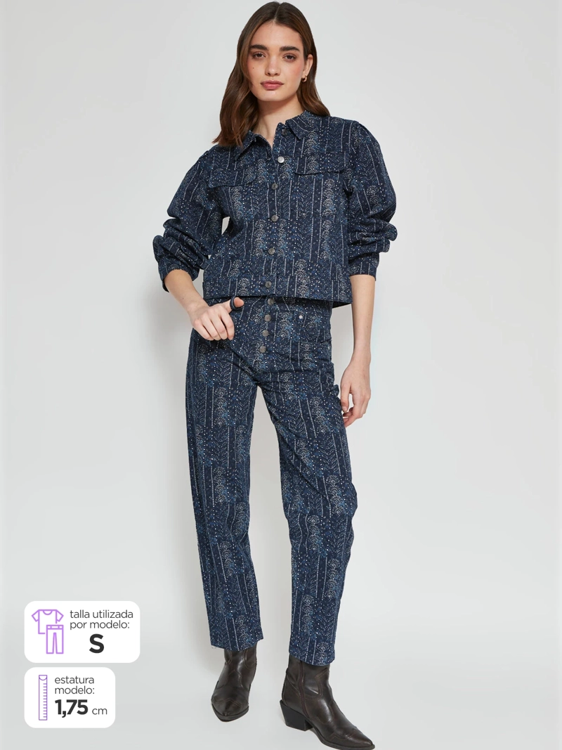 PEPE JEANS PANTALÓN MUJER PEPE JEANS ALGODÓN PRINT