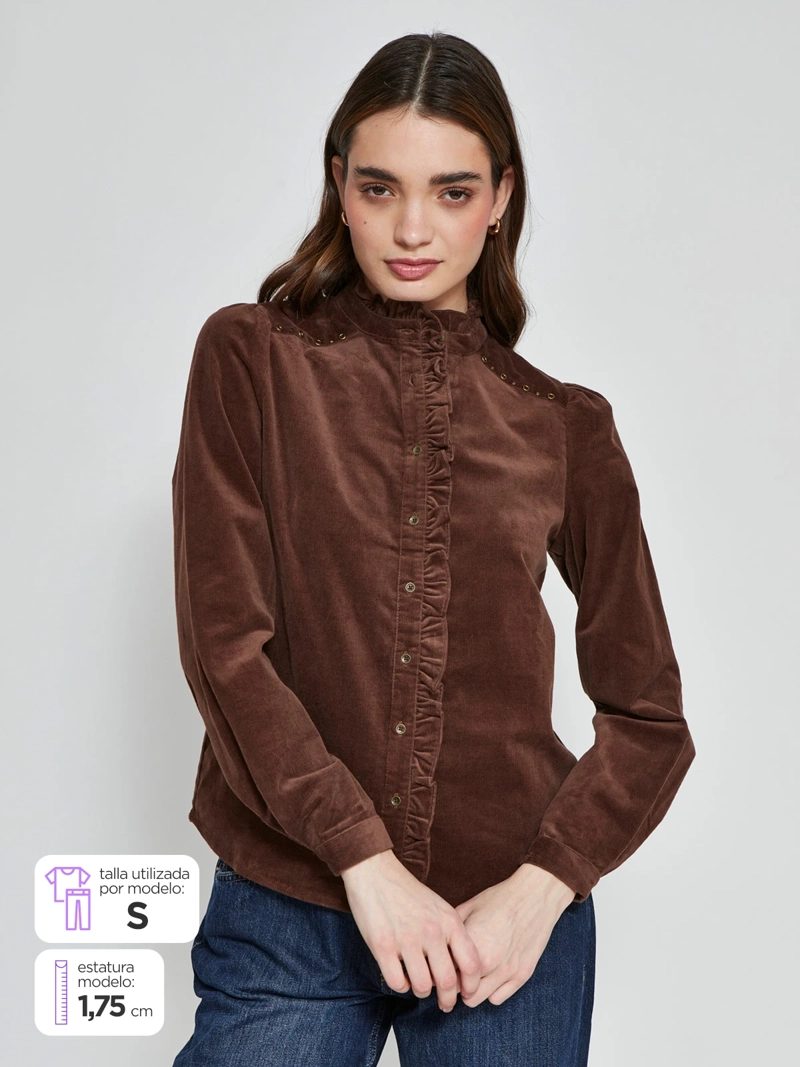 BLUSA MUJER PEPE JEANS ALGODÓN  - 1