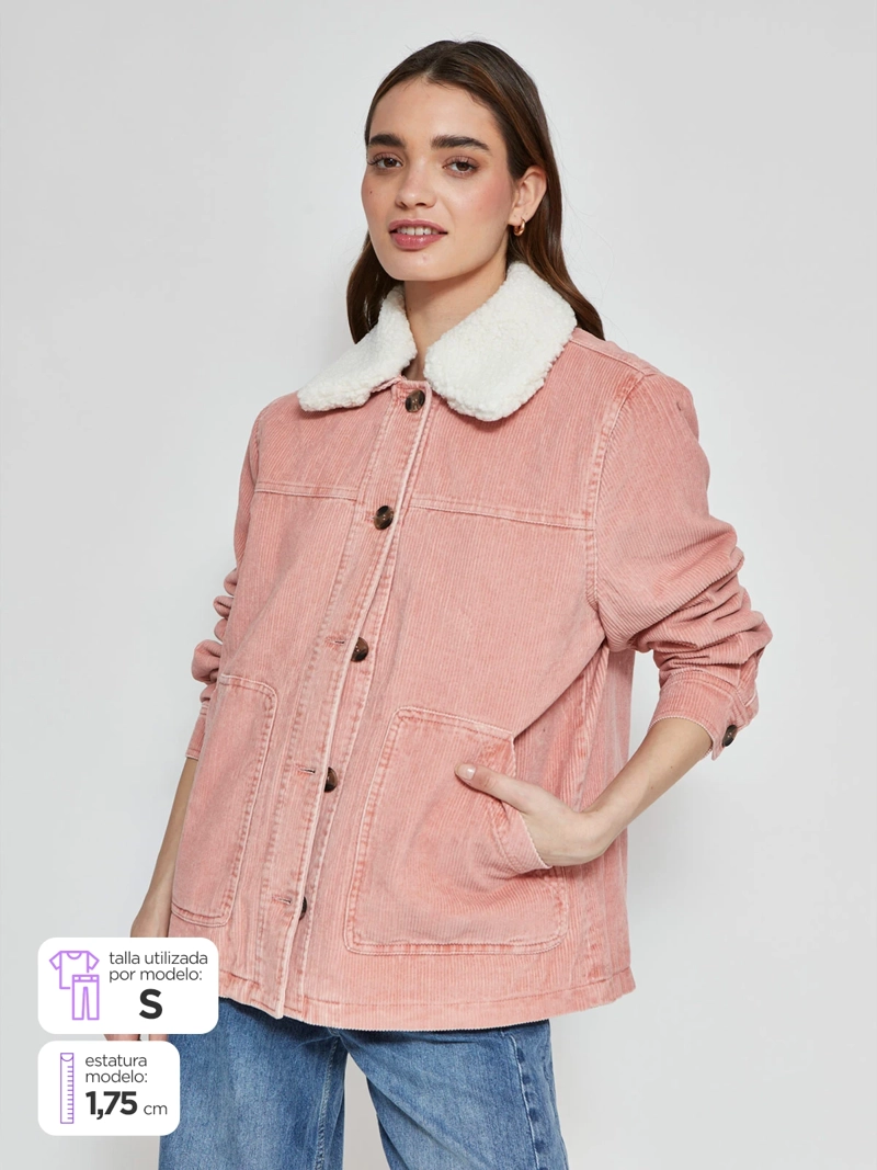 CHAQUETA MUJER PEPE JEANS ALGODÓN
