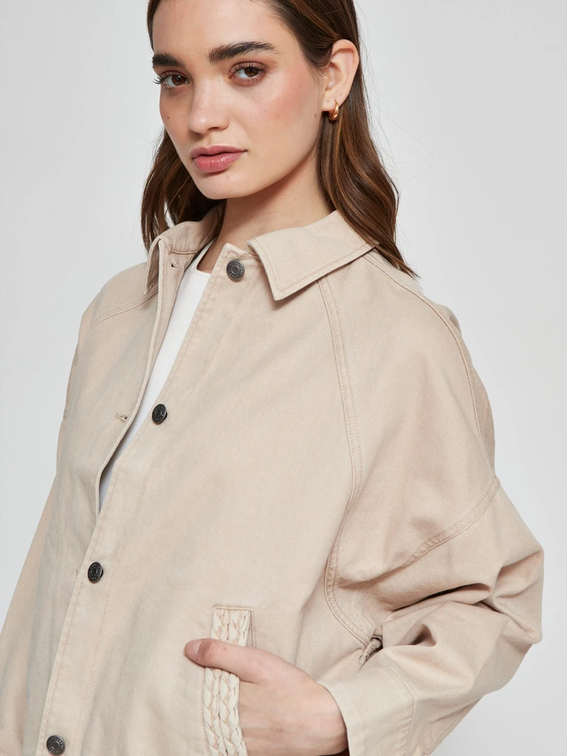 CHAQUETA MUJER PEPE JEANS ALGODÓN  - 3