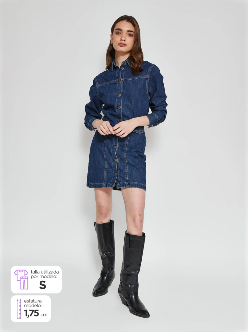 PEPE JEANS VESTIDO MUJER PEPE JEANS ALGODÓN