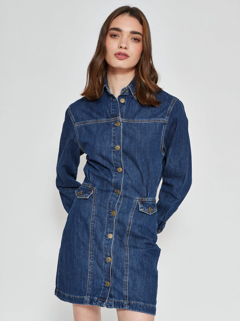 VESTIDO MUJER PEPE JEANS ALGODÓN  - 2