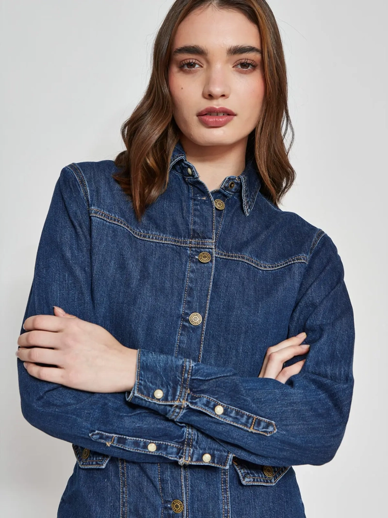 VESTIDO MUJER PEPE JEANS ALGODÓN  - 4