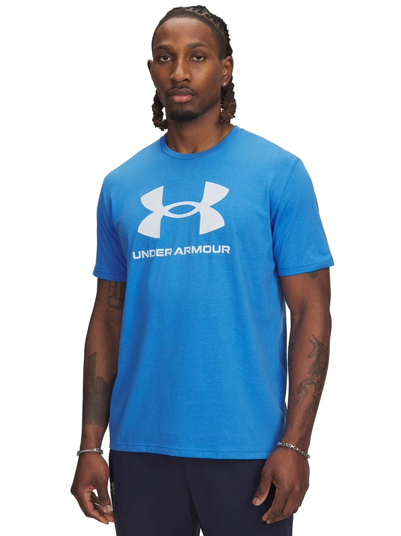 POLERA MANGA CORTA HOMBRE UNDER ARMOUR SPORTSTYLE LOGO - 3