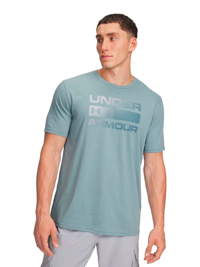 POLERA MANGA CORTA HOMBRE UNDER ARMOUR TEAM ISSUE WORDMARK - 1