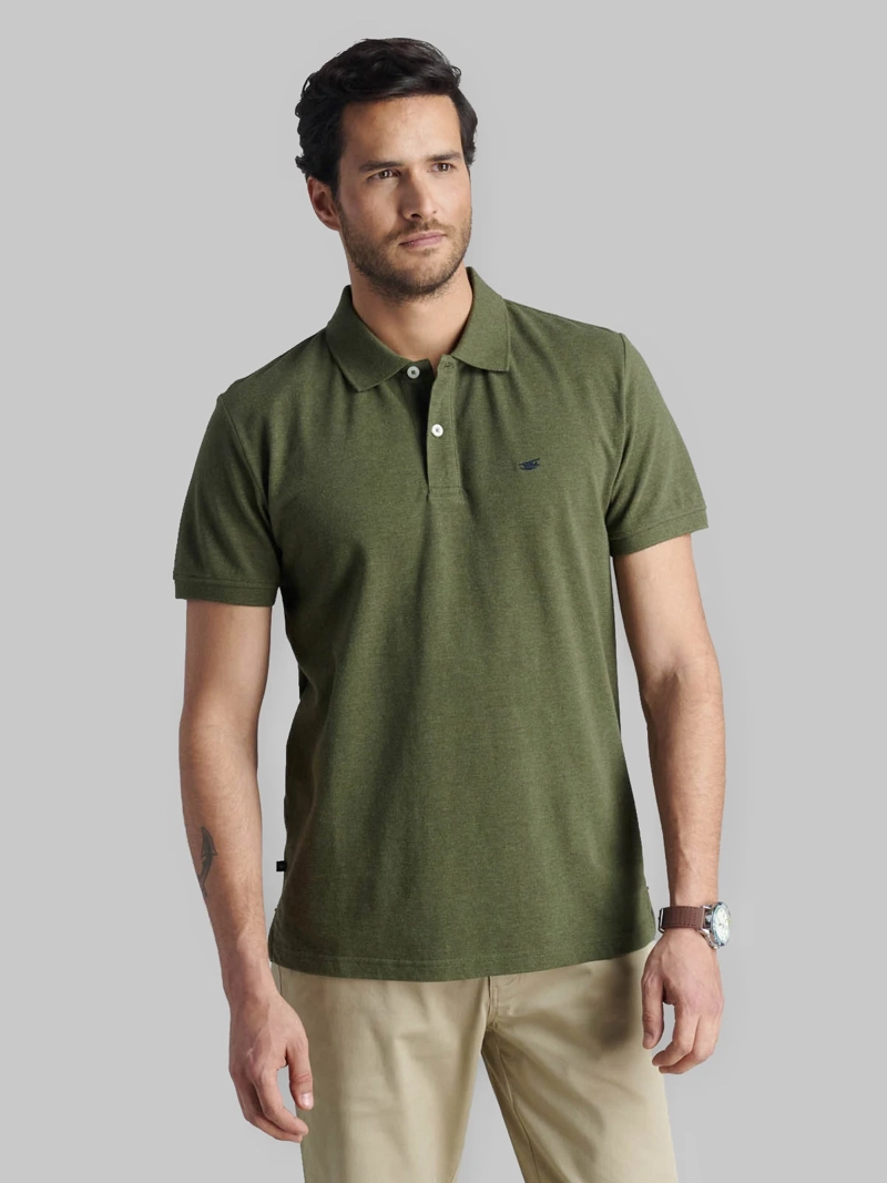 POLERA HOMBRE FEROUCH ALGODÓN MANGA CORTA - 1