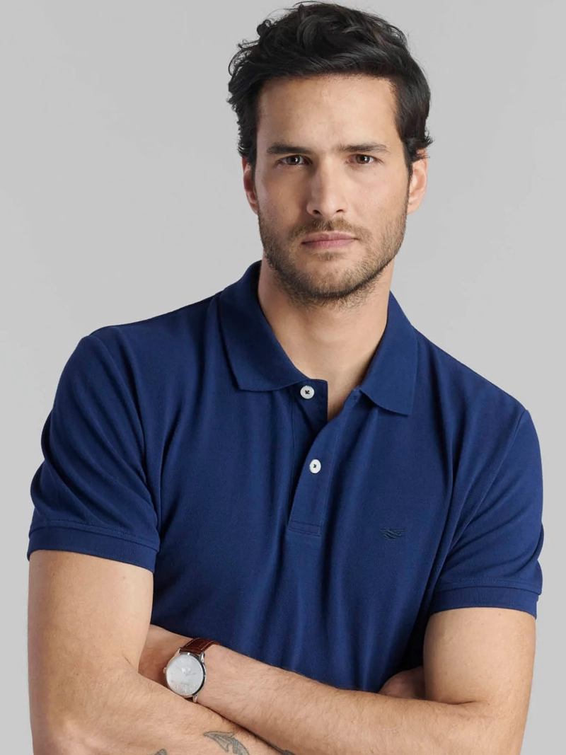 POLERA HOMBRE FEROUCH ALGODÓN MANGA CORTA - 3