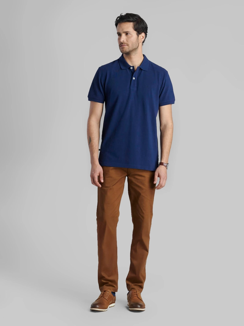 POLERA HOMBRE FEROUCH ALGODÓN MANGA CORTA - 4