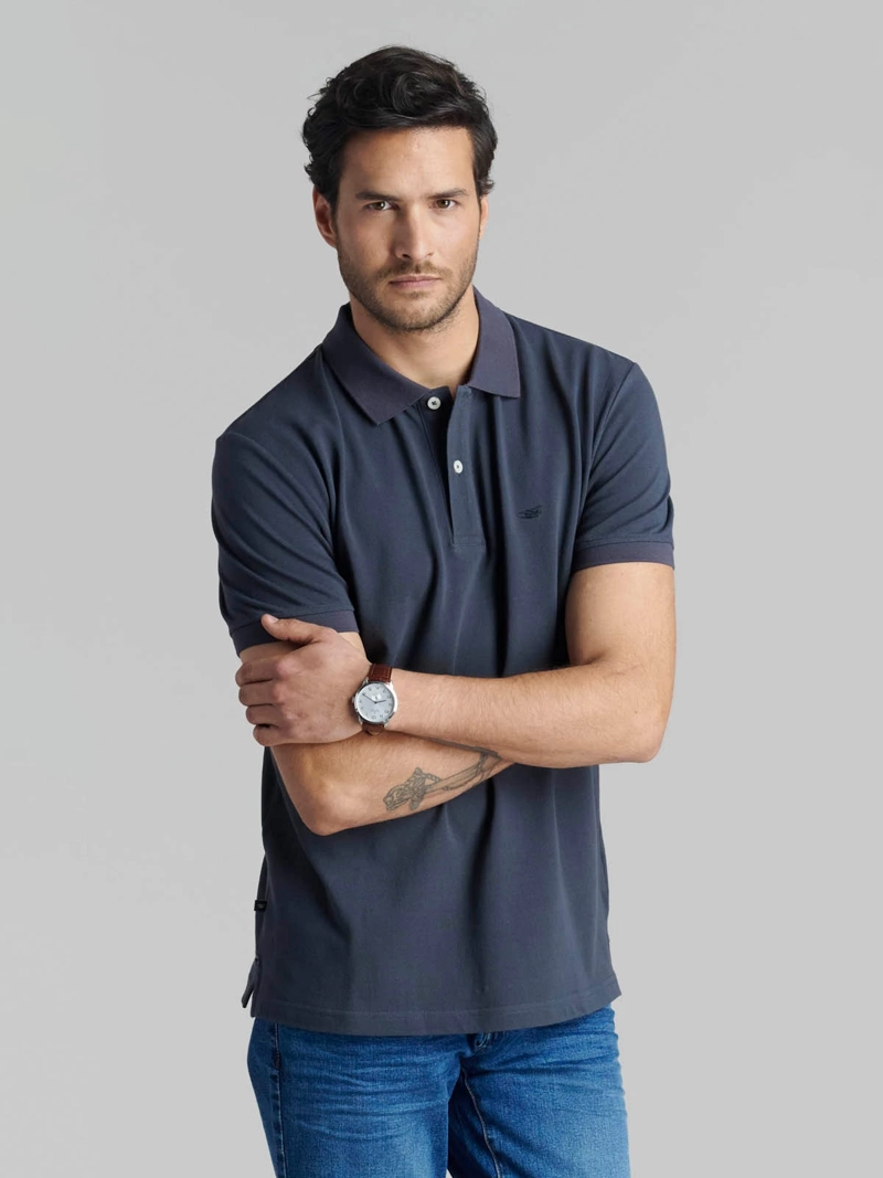POLERA HOMBRE FEROUCH ALGODÓN MANGA CORTA - 1