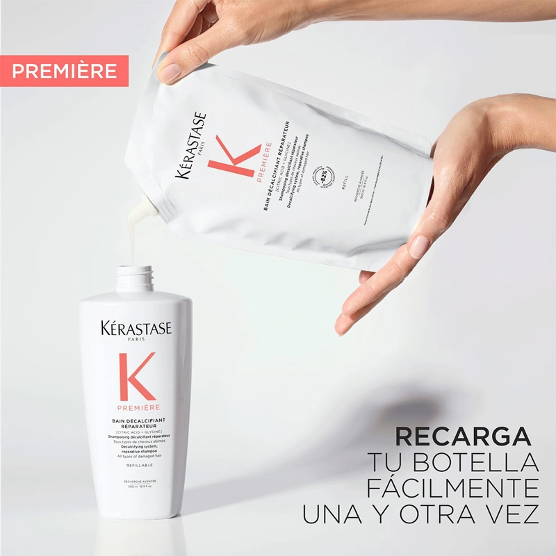RECARGA SHAMPOO KÉRASTASE PREMIERE BRAIN DECALCIFICANT REPARATEAUR  500 ML - 2