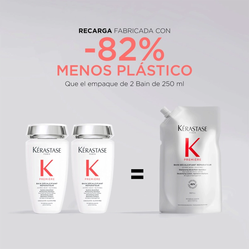 RECARGA SHAMPOO KÉRASTASE PREMIERE BRAIN DECALCIFICANT REPARATEAUR  500 ML - 9