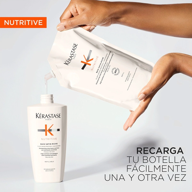 RECARGA SHAMPOO KÉRASTASE NUTRIVE  500 ML - 2