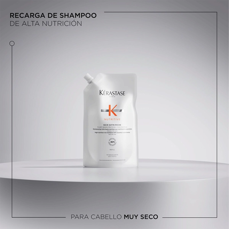 RECARGA SHAMPOO KÉRASTASE NUTRIVE  500 ML - 3