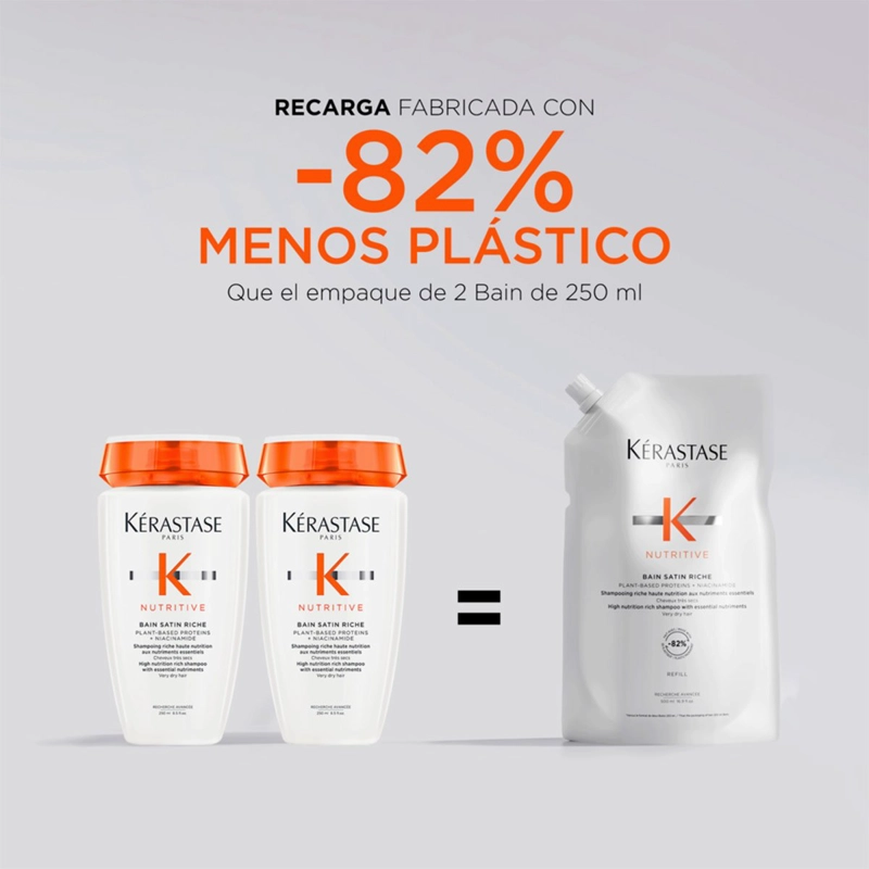 RECARGA SHAMPOO KÉRASTASE NUTRIVE  500 ML - 10