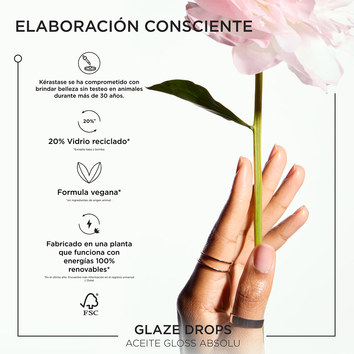 ACEITE EFECTO GLOSS KÉRASTASE GLOSS ABSOLU GLASE DROPS 45 ML - 10