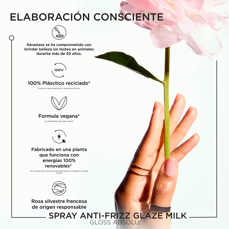 SPRAY ANTI FRIZZ KERASTASE GLOSS ABSOLU GLAZE MILK 190ML - 10
