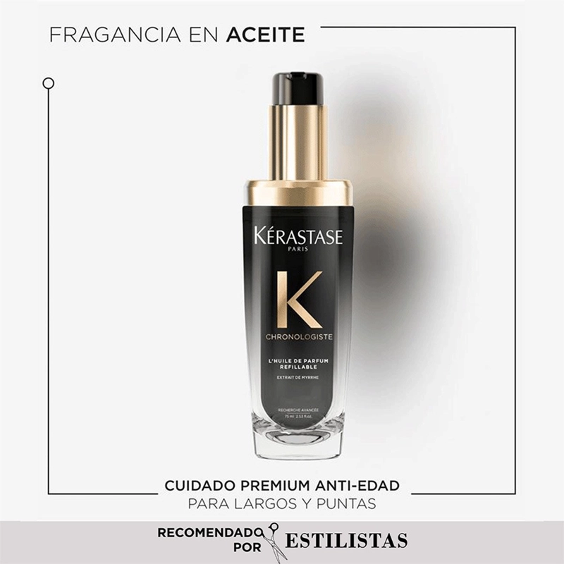 ACEITE REVITALIZANTE KÉRASTASE CHRONOLOGISTE L'HUILE DE PARFUM 75ML - 2