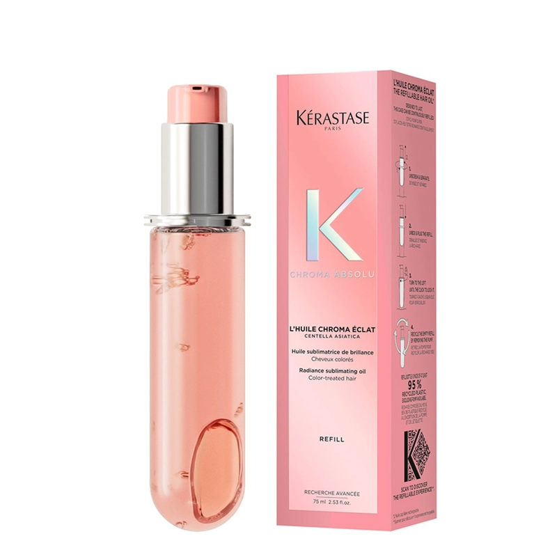 RECARGA ACEITE REPARADOR KÉRASTASE CHROMA ABSOLU ÉCLAT RACIANCE 75 ML - 3