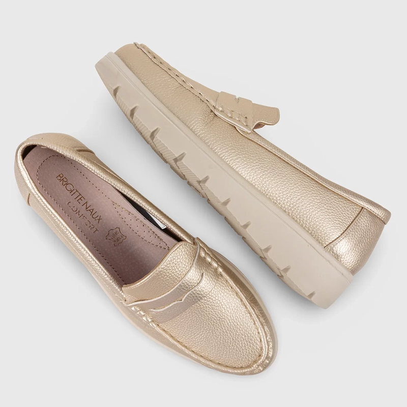 MOCASINES MUJER BRIGITTE NAUX CAFEX - 3