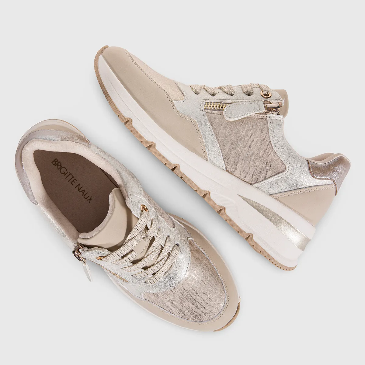 ZAPATILLAS MUJER BRIGITTE NAUX CASUALES ELOFO - 3