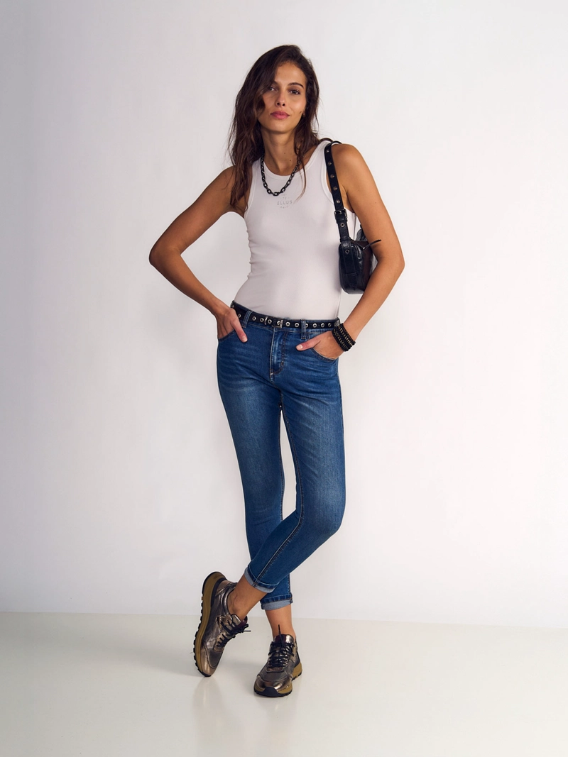 JEANS MUJER ELLUS ALGODÓN  - 1