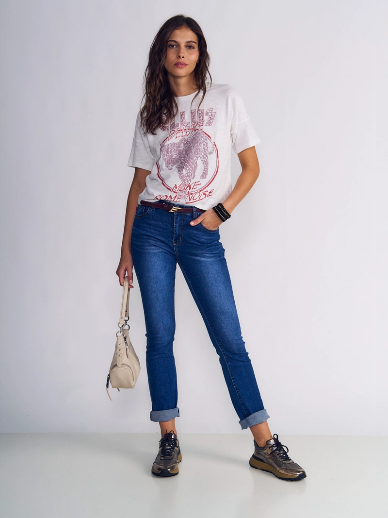 JEANS MUJER ELLUS ALGODÓN  - 1