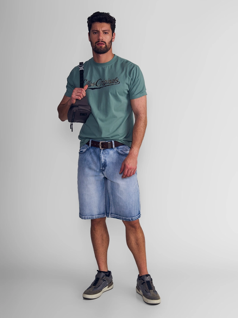 BERMUDA HOMBRE ELLUS ALGODÓN  - 4