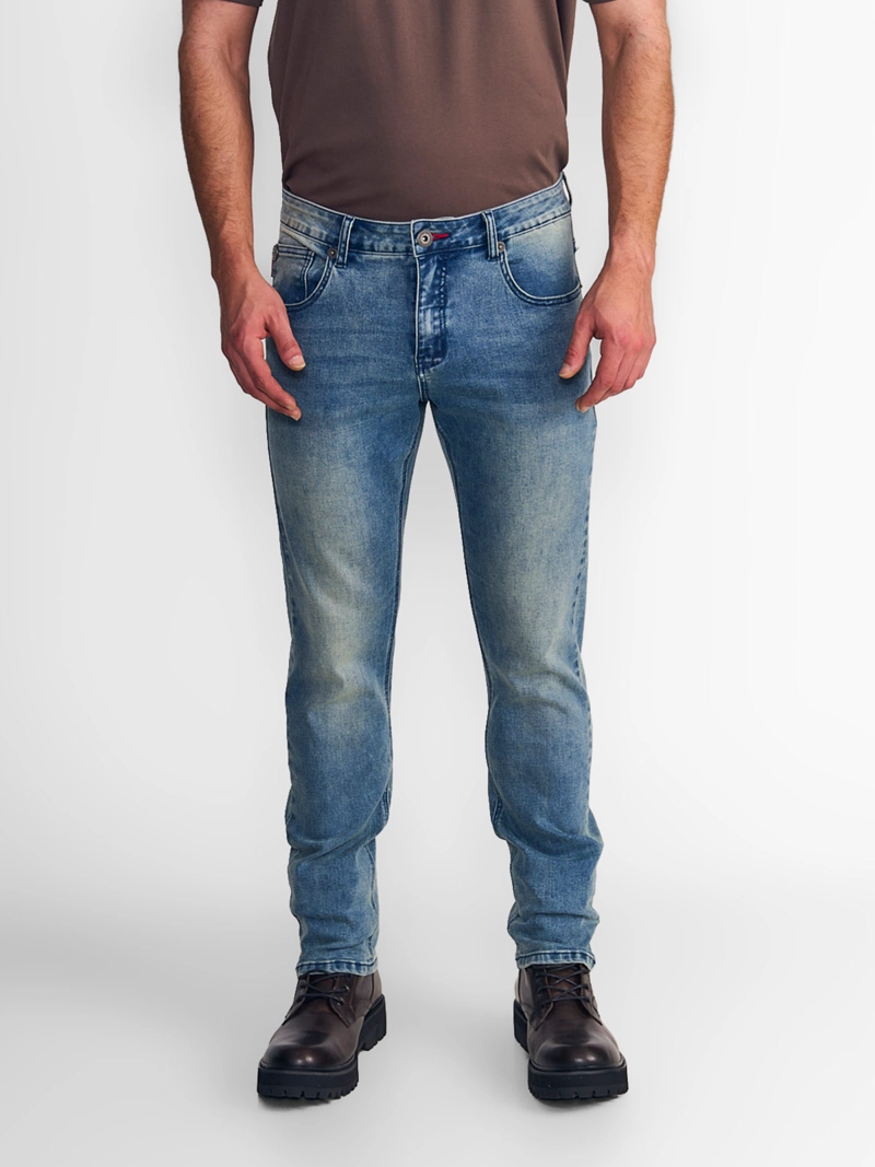 JEANS HOMBRE ELLUS SLIM ALGODÓN - 1