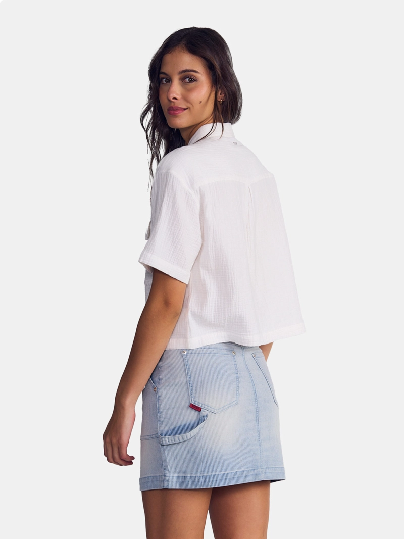 BLUSA MUJER ELLUS MANGA CORTA - 2
