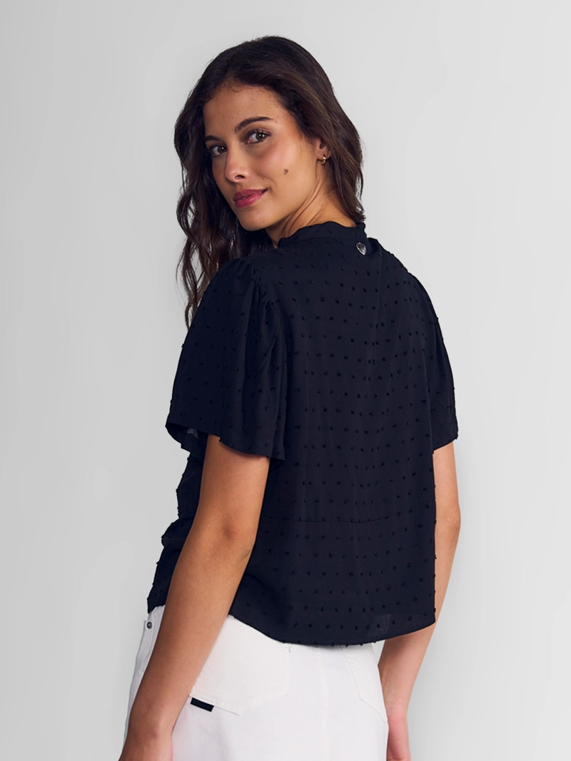 BLUSA MUJER ELLUS MANGA CORTA - 2