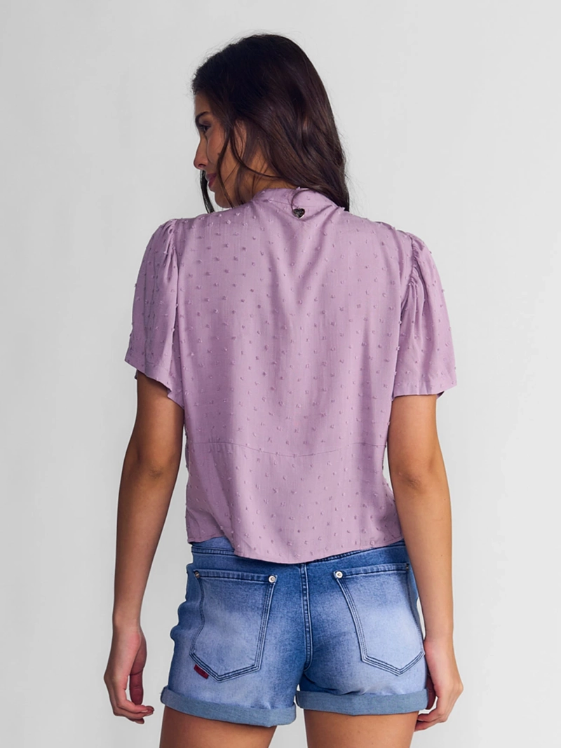 BLUSA MUJER ELLUS MANGA CORTA - 2