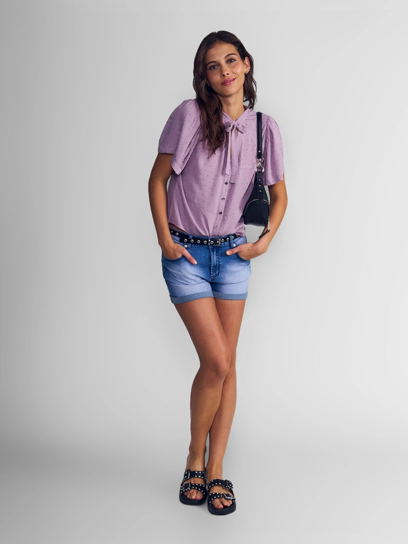 BLUSA MUJER ELLUS MANGA CORTA - 5