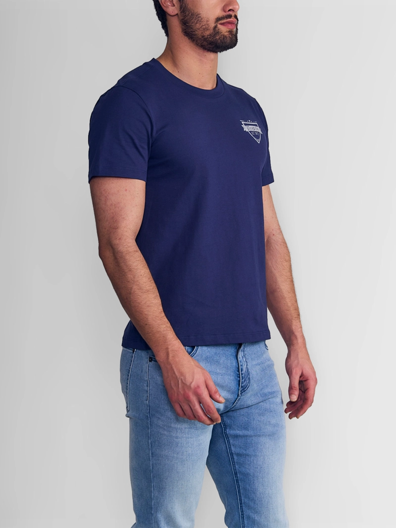POLERA HOMBRE ELLUS ALGODÓN MANGA CORTA - 3