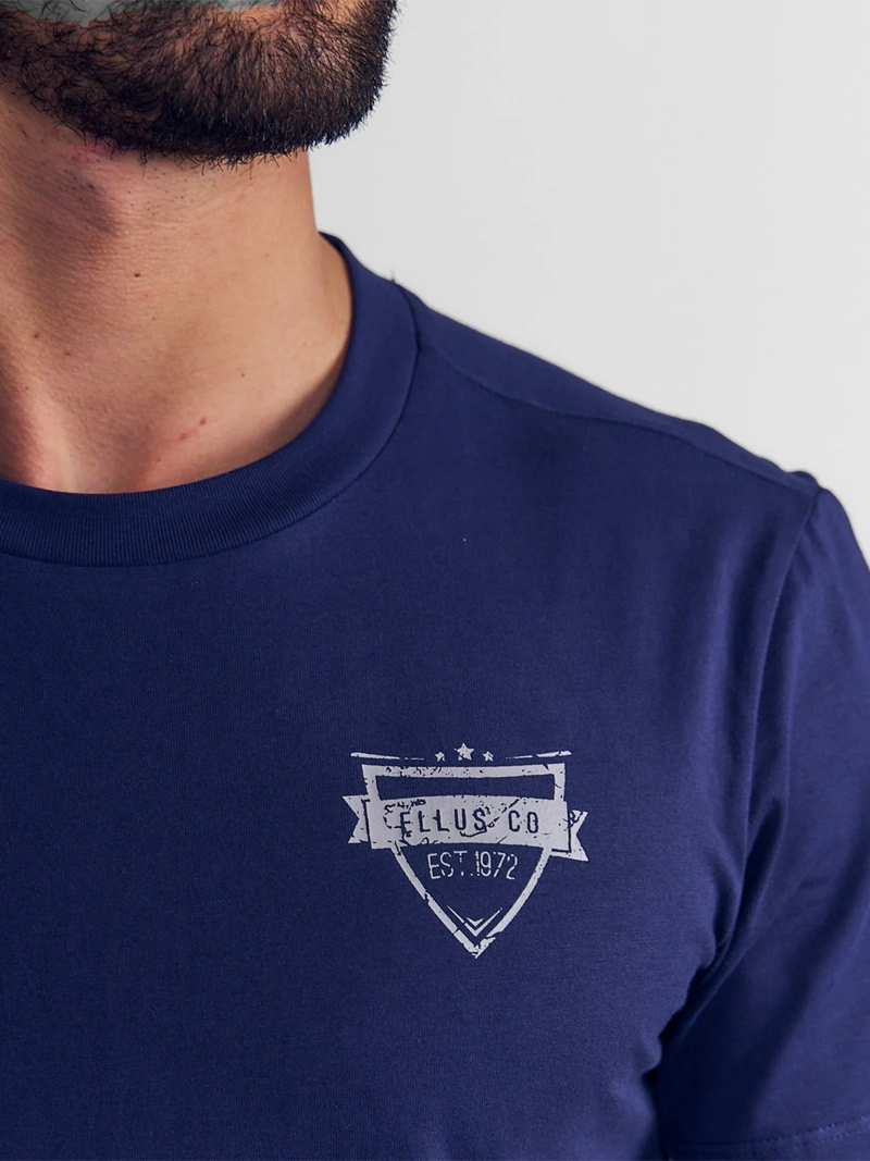 POLERA HOMBRE ELLUS ALGODÓN MANGA CORTA - 4