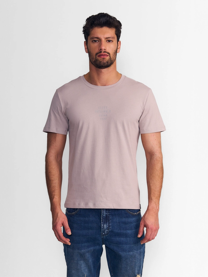 POLERA HOMBRE ELLUS ALGODÓN MANGA CORTA - 1
