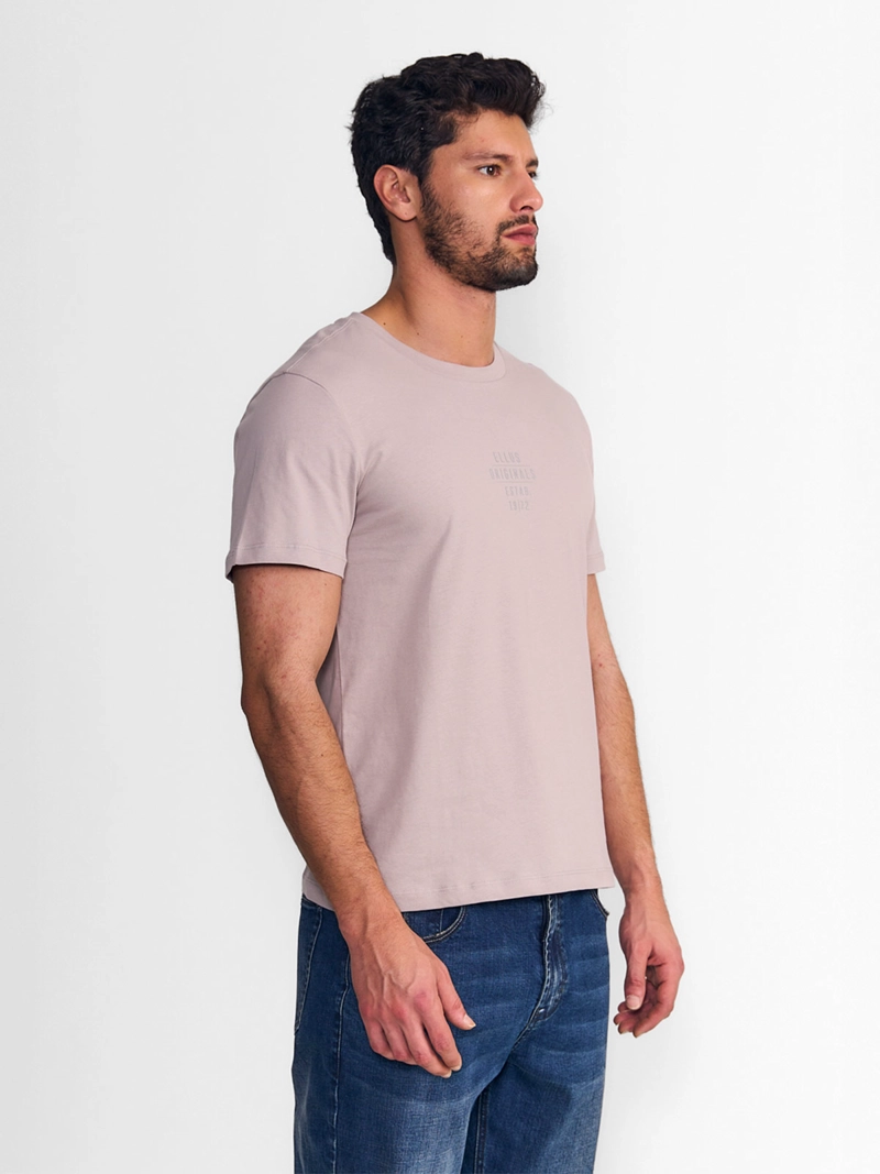 POLERA HOMBRE ELLUS ALGODÓN MANGA CORTA - 3