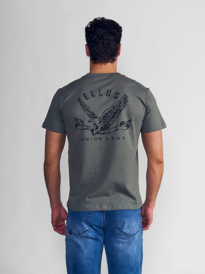 POLERA HOMBRE ELLUS ALGODÓN MANGA CORTA - 2