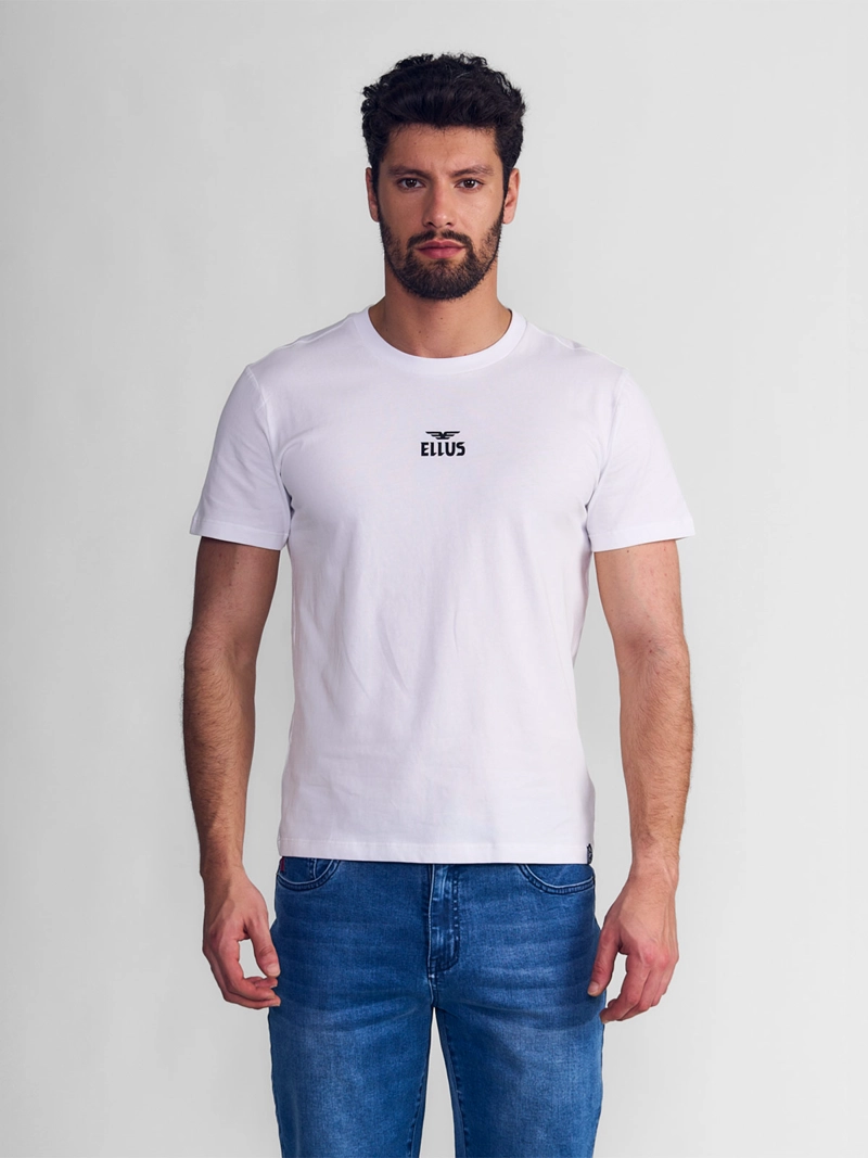 POLERA HOMBRE ELLUS ALGODÓN MANGA CORTA