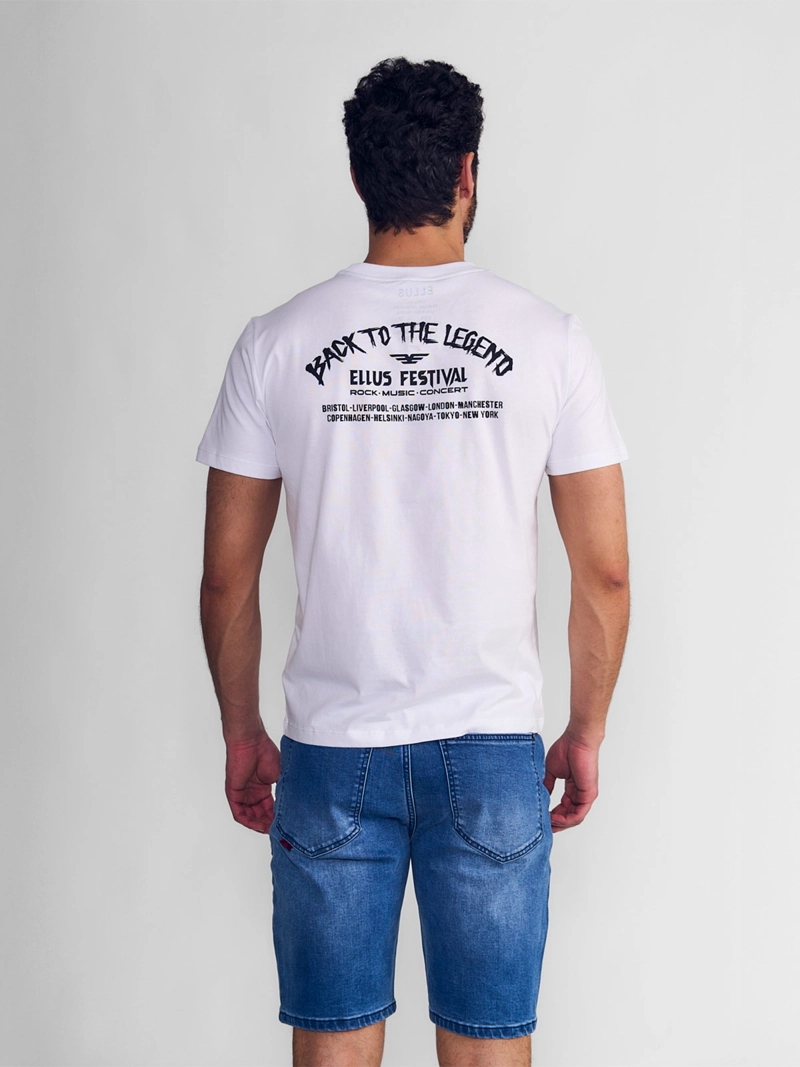 POLERA HOMBRE ELLUS ALGODÓN MANGA CORTA - 2