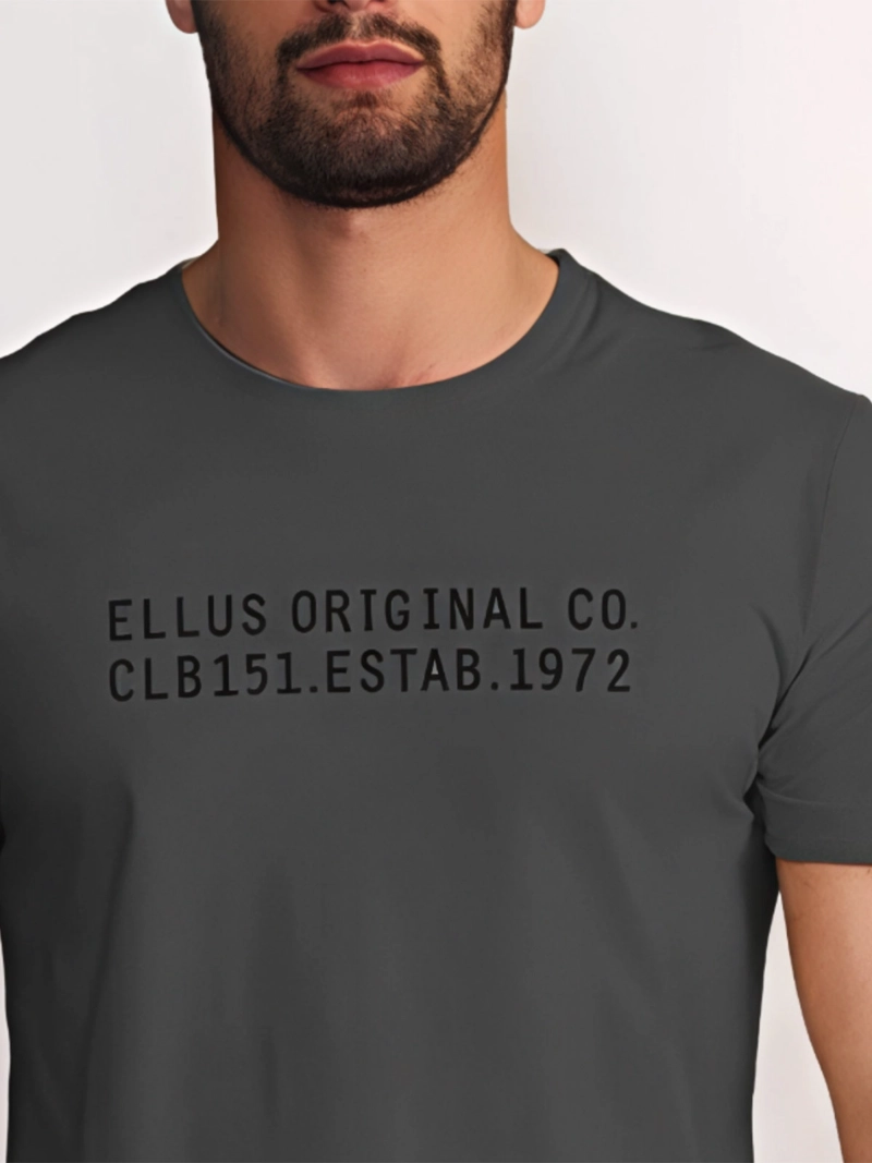 POLERA HOMBRE ELLUS ALGODÓN MANGA CORTA - 4