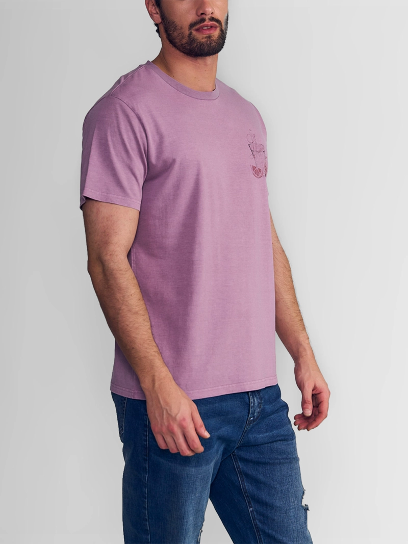 POLERA HOMBRE ELLUS ALGODÓN MANGA CORTA - 3