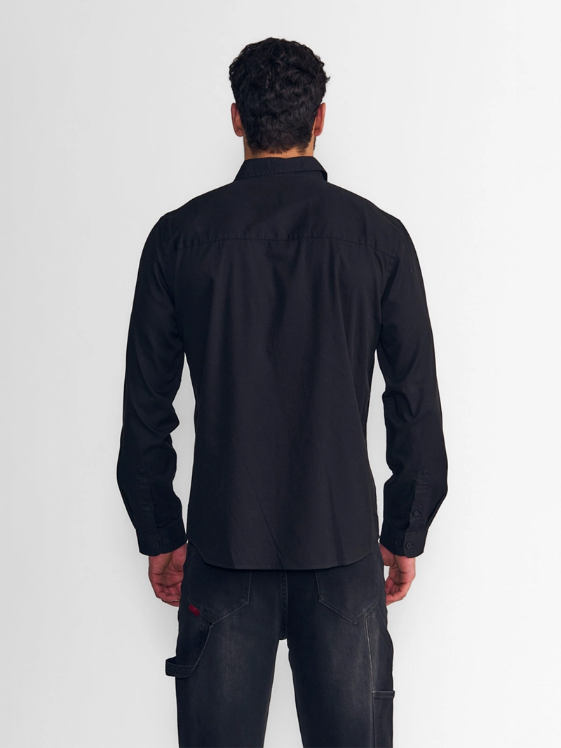 CAMISA MANGA LARGA HOMBRE ELLUS AZUL - 2