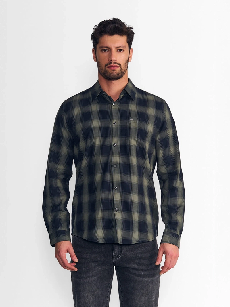 CAMISA MANGA LARGA HOMBRE ELLUS - 1