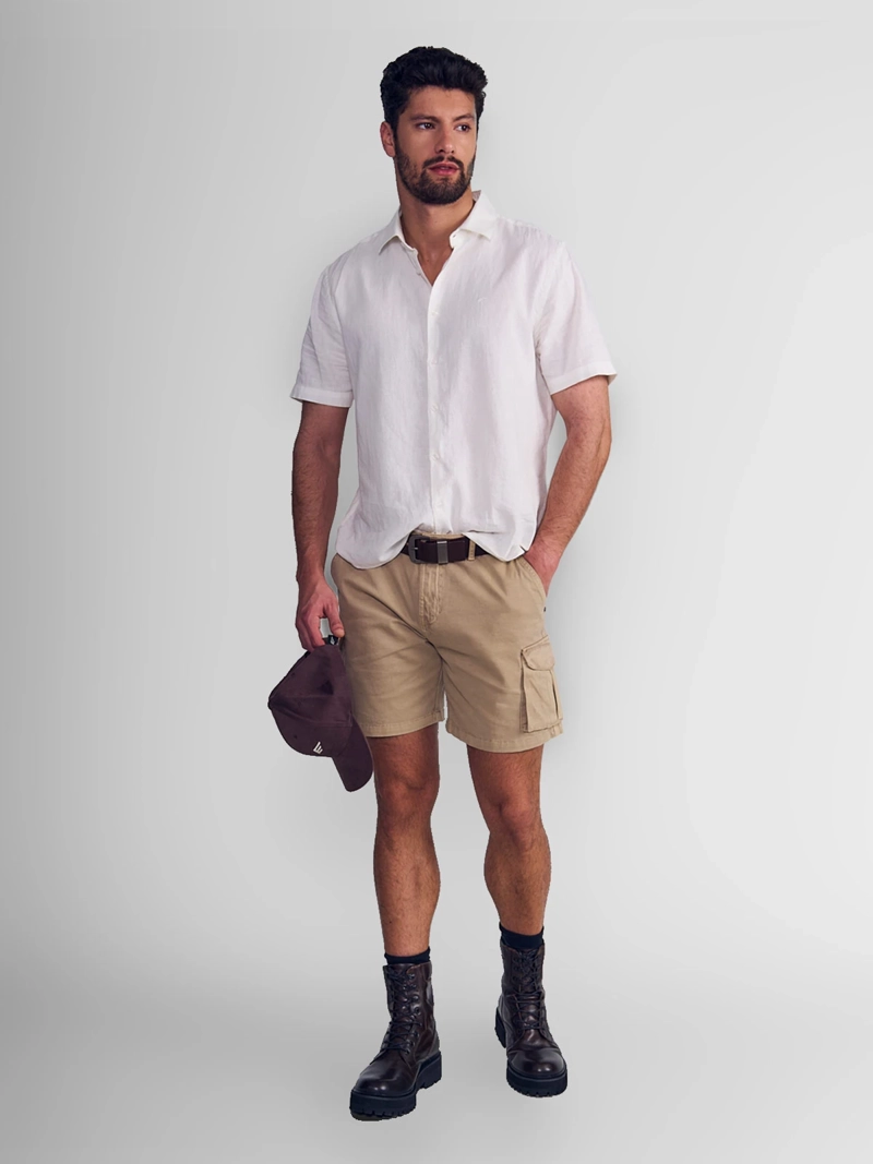 CAMISA HOMBRE ELLUS LINO  - 4