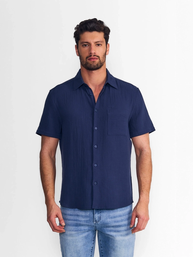 CAMISA HOMBRE ELLUS ALGODÓN  - 1