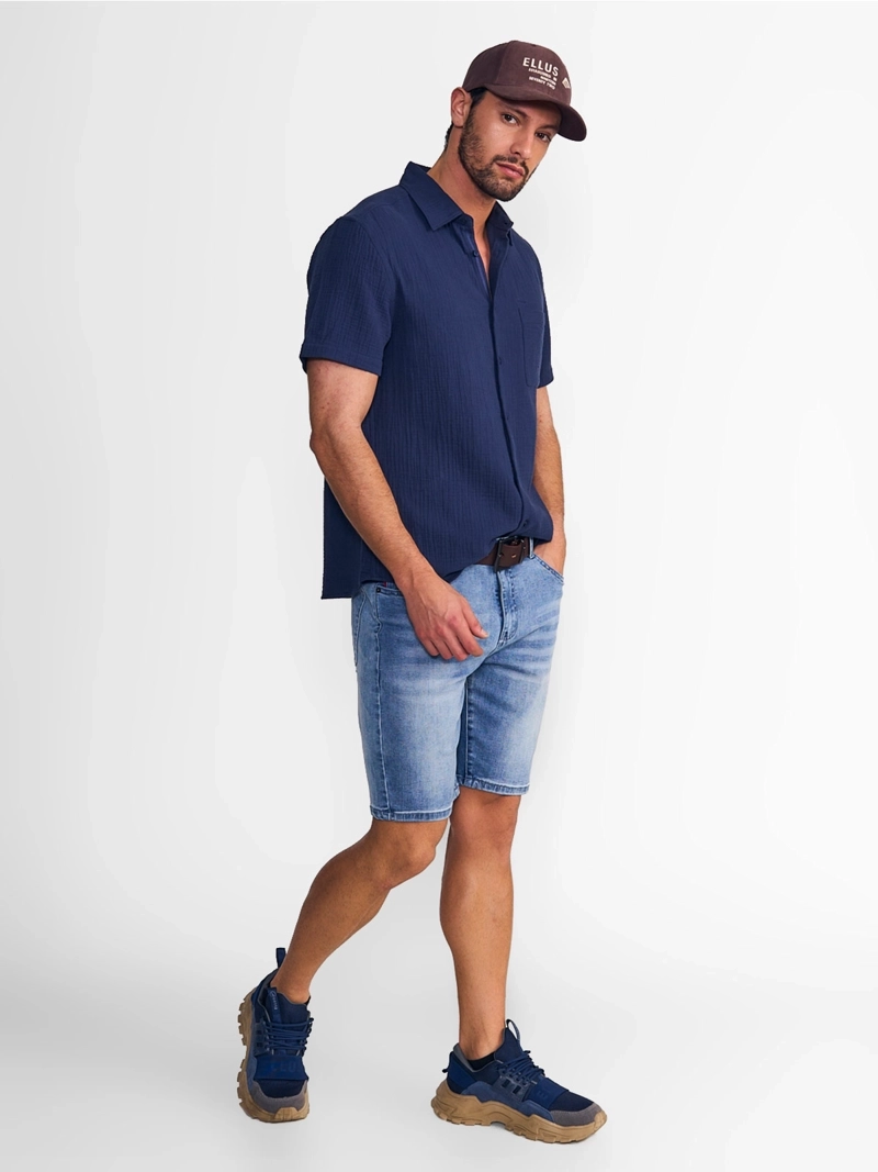 CAMISA HOMBRE ELLUS ALGODÓN  - 4