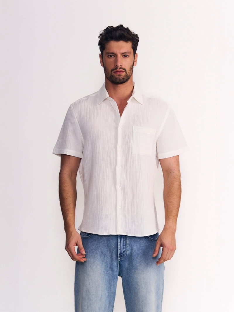 CAMISA HOMBRE ELLUS ALGODÓN  - 1