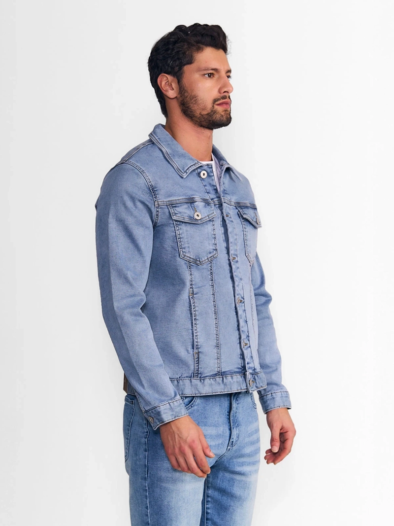 CHAQUETA HOMBRE ELLUS AZUL ESTILO SPORT - 3